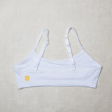 White Cotton Training Bra
