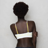 White Seamless Girls Bra