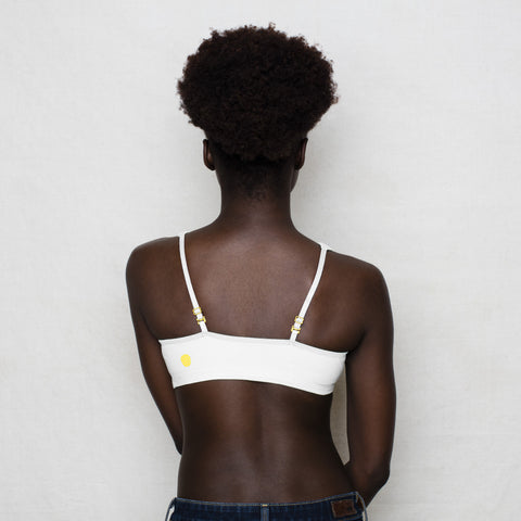 Tween White Bra
