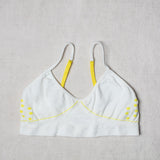 White Seamless Girls Bra