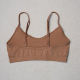 Chickadee Seamless Bra :: Coffee Bean