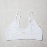 White Girls First Bra