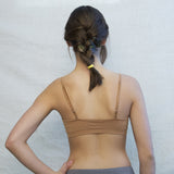 Chickadee Seamless Bra :: Coffee Bean