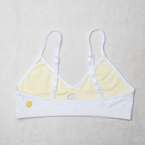 White Young Girls Bra